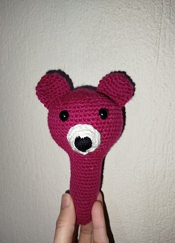 Diğer Amigurumi diş kaşıyıcı/sesli çıngırak