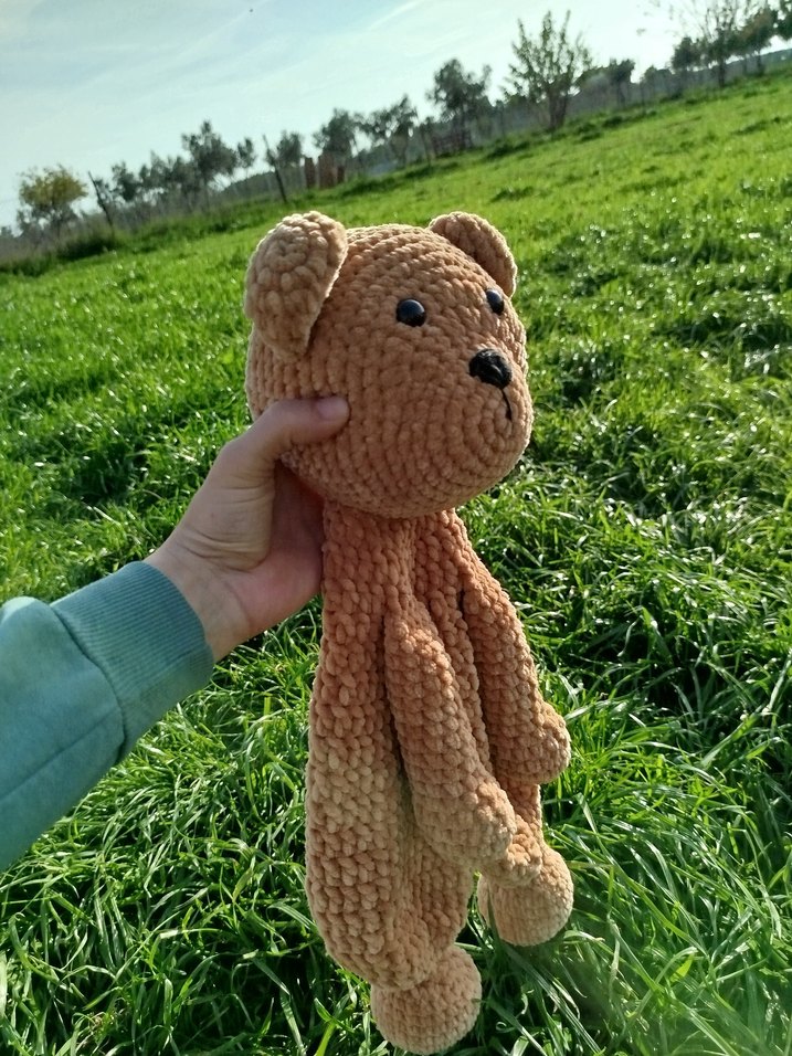 Kahverengi Peluş Ayıcık Oyuncak - Görsel 2