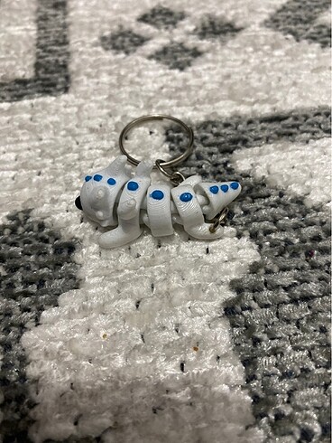 hareket eden dinazorlu anahtarlık - Görsel 2