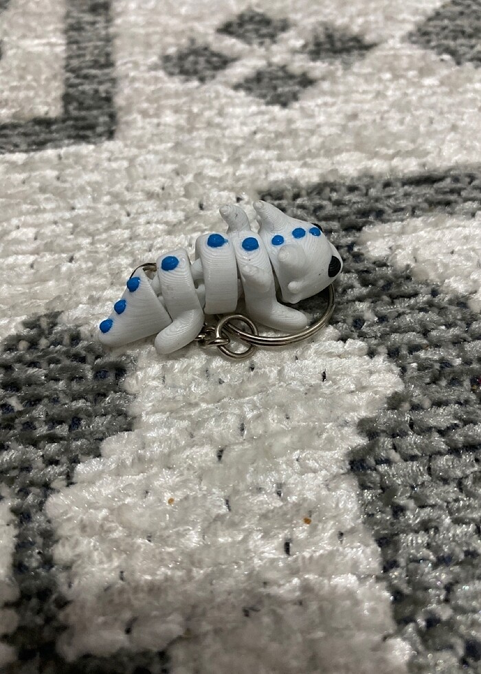 hareket eden dinazorlu anahtarlık - Görsel 3