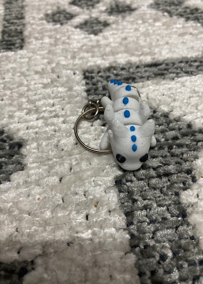 hareket eden dinazorlu anahtarlık - Görsel 4