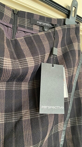 Perspective Midi boy etek