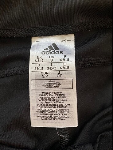 s Beden siyah Renk Adidas tayt