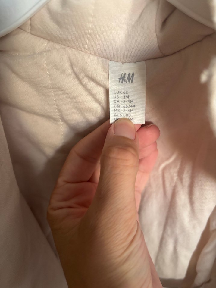 H&M Pamuklu Bebek Astronot Tulum 62 cm 2-4 Ay - Görsel 5