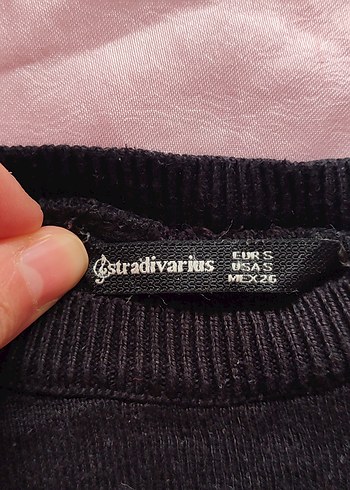 Siyah Uzun Kollu Payetli Bluz - Görsel 2