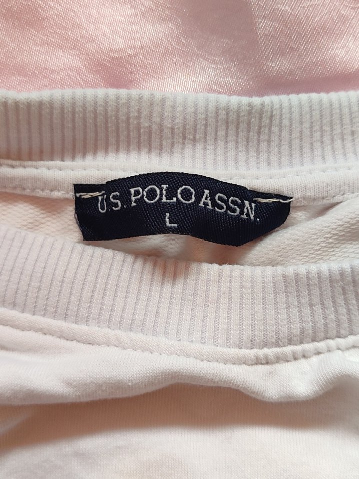 Beyaz Uzun Kollu Erkek sweat - Görsel 2