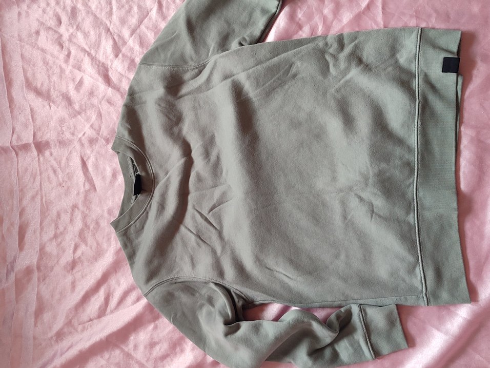 yeşil erkek kalın Sweatshirt - Görsel 2