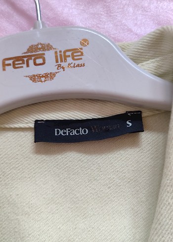 Bej Kadın Kot Düğmeli Gömlek - Görsel 2