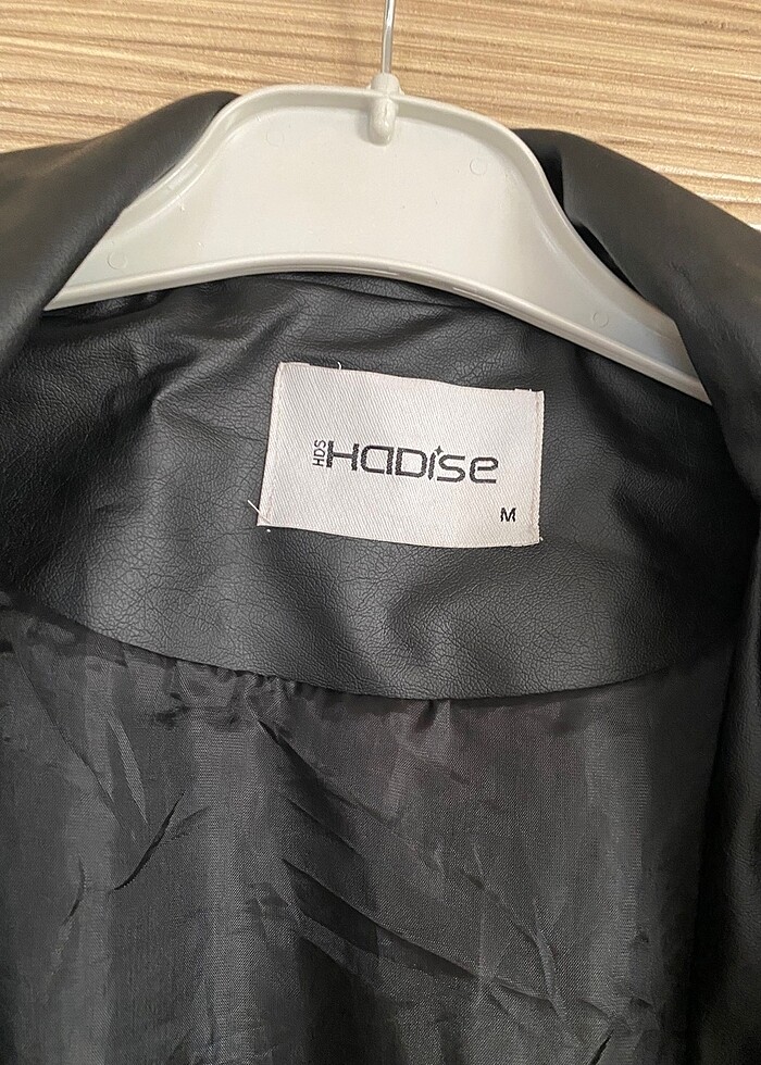 Suni deri ceket - Görsel 4