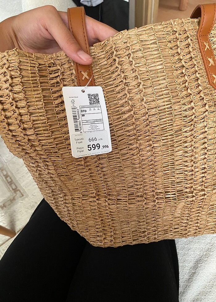 Hasır çanta - Görsel 3