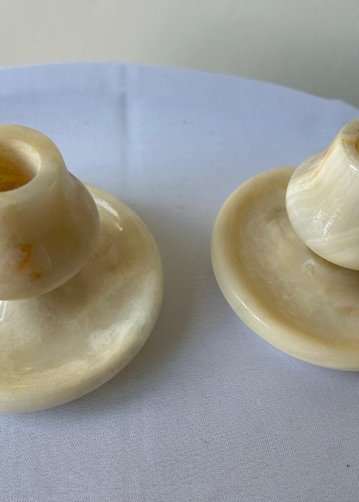 ESKİ DÖNEM MERMER ŞAMDAN  - Görsel 3