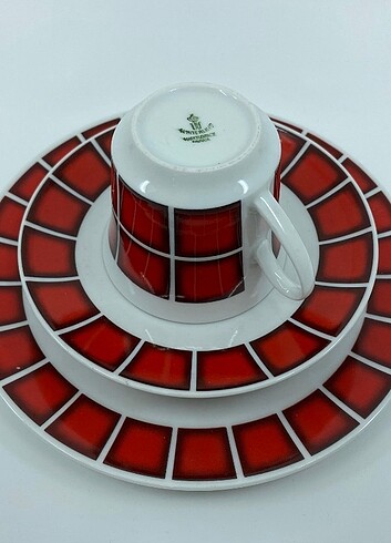 ALMAN BAVARİ ÇAY VE PASTA TAKIMI  - Görsel 3