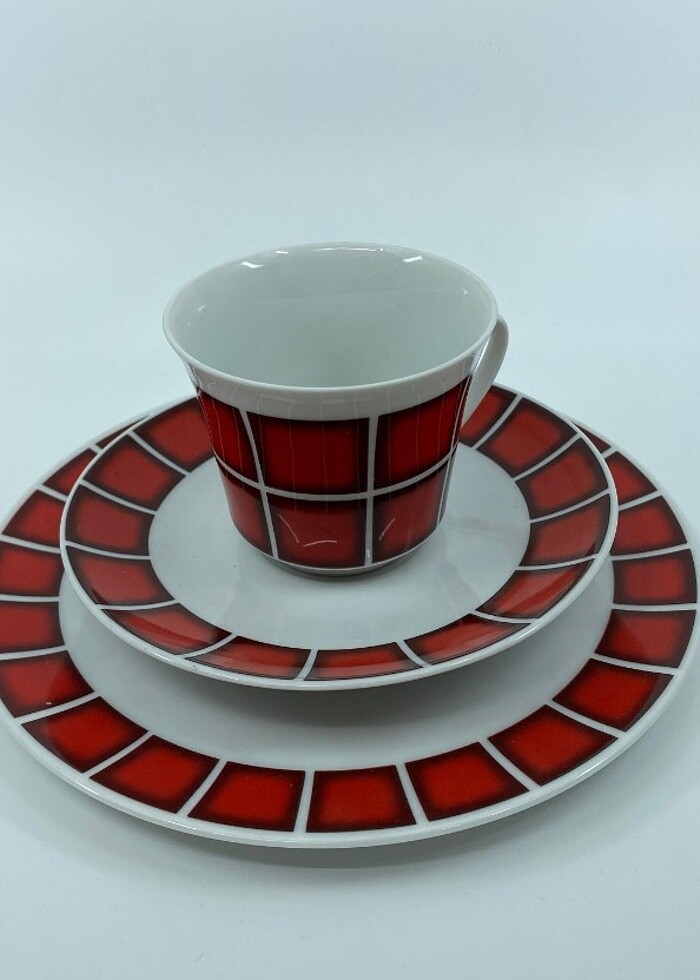 ALMAN BAVARİ ÇAY VE PASTA TAKIMI  - Görsel 2