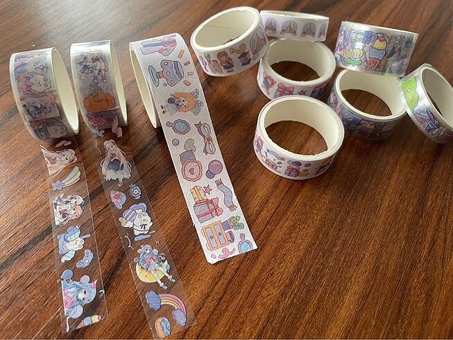 10 tane washi tape