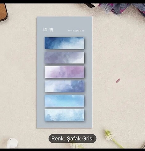 Renkli post it