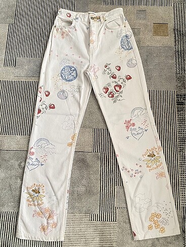 Yazlık Desenli Pantolon