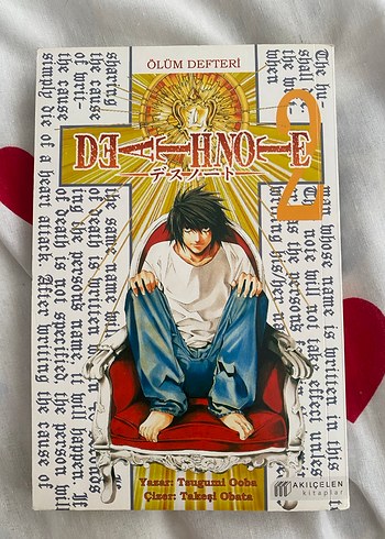 Death Note Manga - Ölümlü Defteri