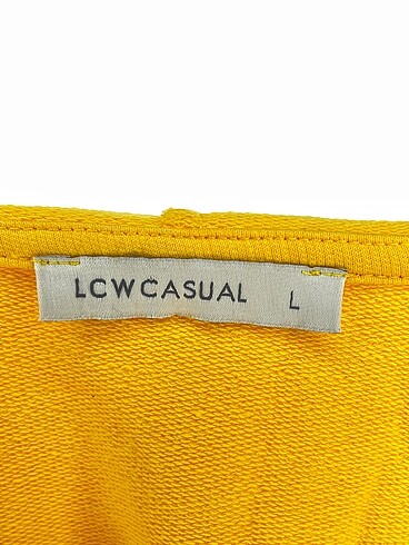 l Beden sarı Renk LC Waikiki Sweatshirt %70 İndirimli.
