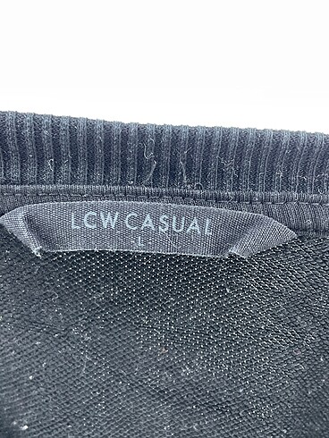 l Beden siyah Renk LC Waikiki Sweatshirt %70 İndirimli.