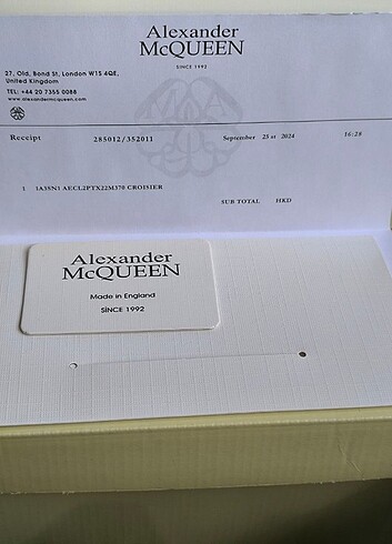 40 Beden ALEXANDER MCQUEEN