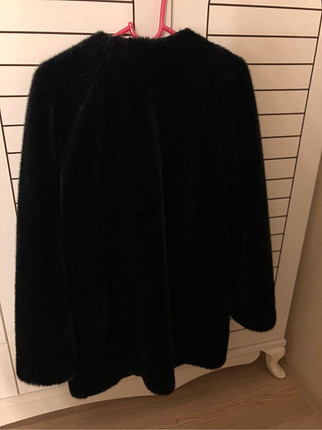 Zara marka peluş siyah kürk