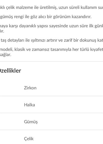 Diğer İnci ve Taşlı Halka Küpe
