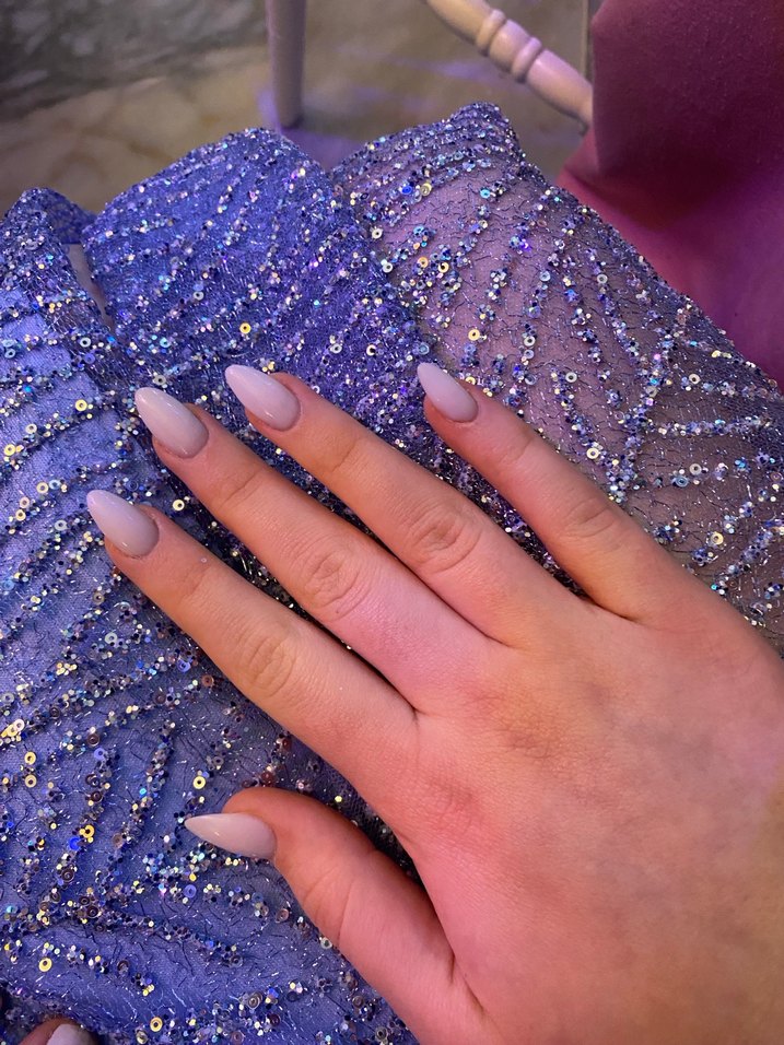 Mavi Abiye Elbise - Görsel 3