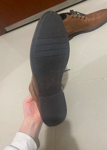 Manguun Marka Kahverengi Deri Bağcıklı Erkek Bot - Görsel 4