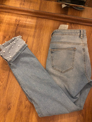 36 Beden Zara incili jean