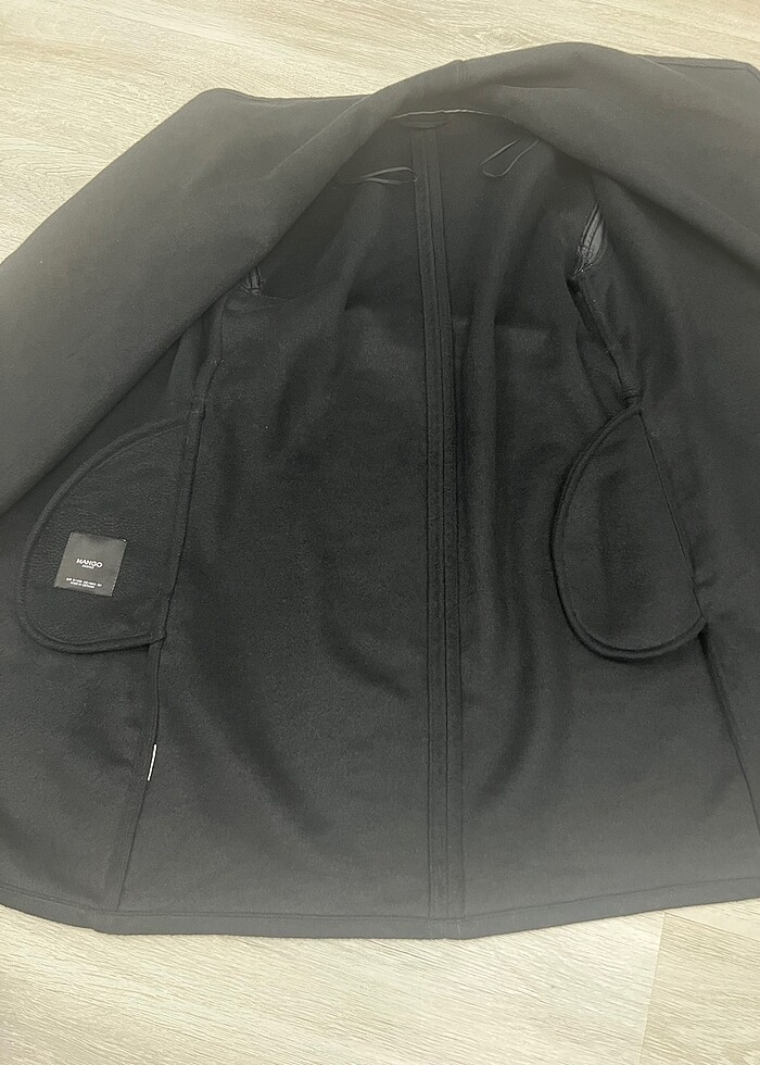 MANGO BASIC ŞAL YAKA PALTO - Görsel 4