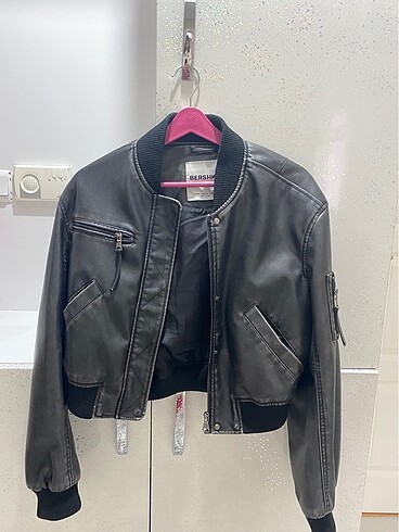 BERSHKA deri ceket