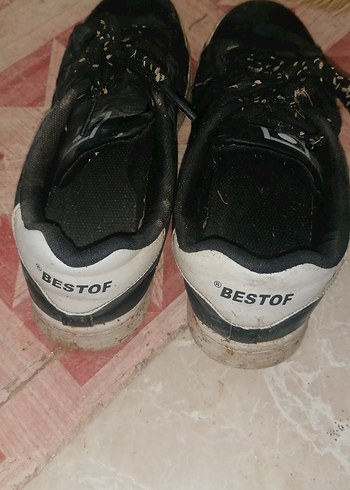 Siyah Kadın düz taban Günlük spor ayakabı - Görsel 3