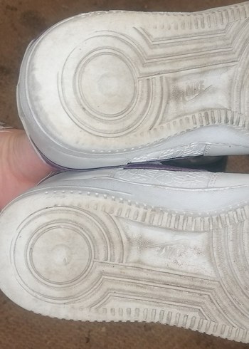 Nike Beyaz Mor Kadın Spor Ayakkabısı - Görsel 3