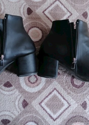 Kadın Siyah Topuklu  Bot - Görsel 4