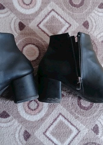 Kadın Siyah Topuklu  Bot - Görsel 6