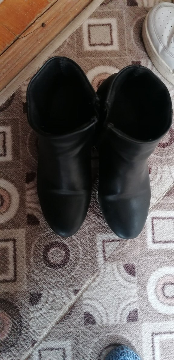 Kadın Siyah Topuklu  Bot - Görsel 2