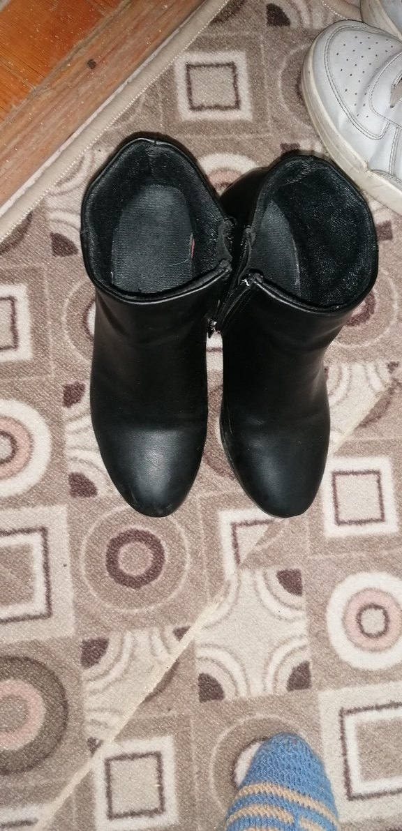 Kadın Siyah Topuklu  Bot - Görsel 3