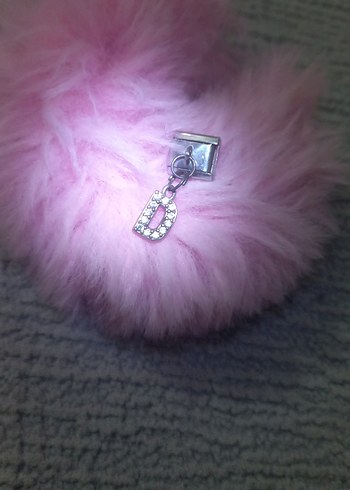 Pandora italyan charm bileklik D harfli Charm