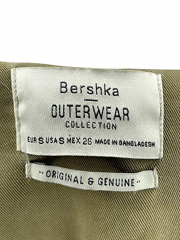 s Beden haki Renk Bershka Hırka %70 İndirimli.