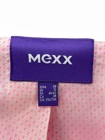 38 Beden pembe Renk Mexx Kot Ceket %70 İndirimli.