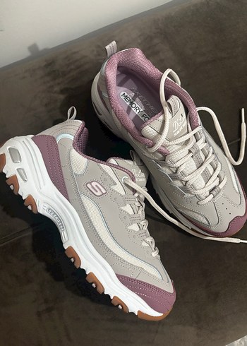 Skechers Kadın Mor Gri Spor Ayakkabı