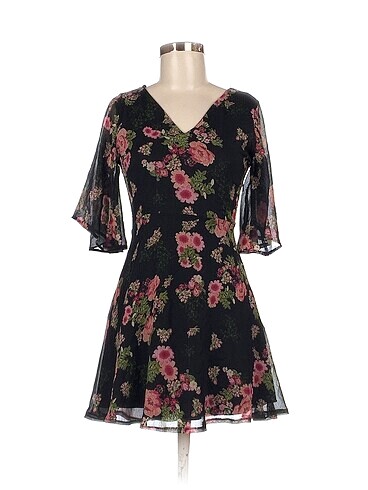 Vintage Love Kısa Elbise %70 İndirimli.