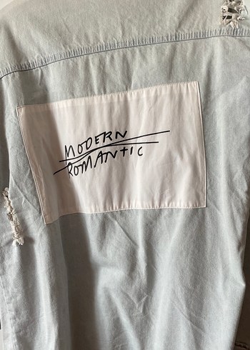 s Beden Düğmeli buz mavisi Kadın Denim Ceket