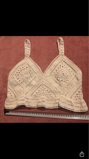 xs Beden beyaz Renk Crop bluz