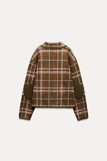 s Beden kahverengi Renk Zara hırka+top