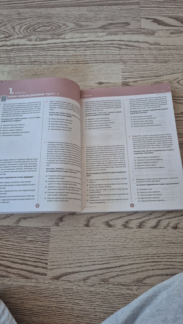 Felsefe Soru Bankası TYT AYT - Görsel 3