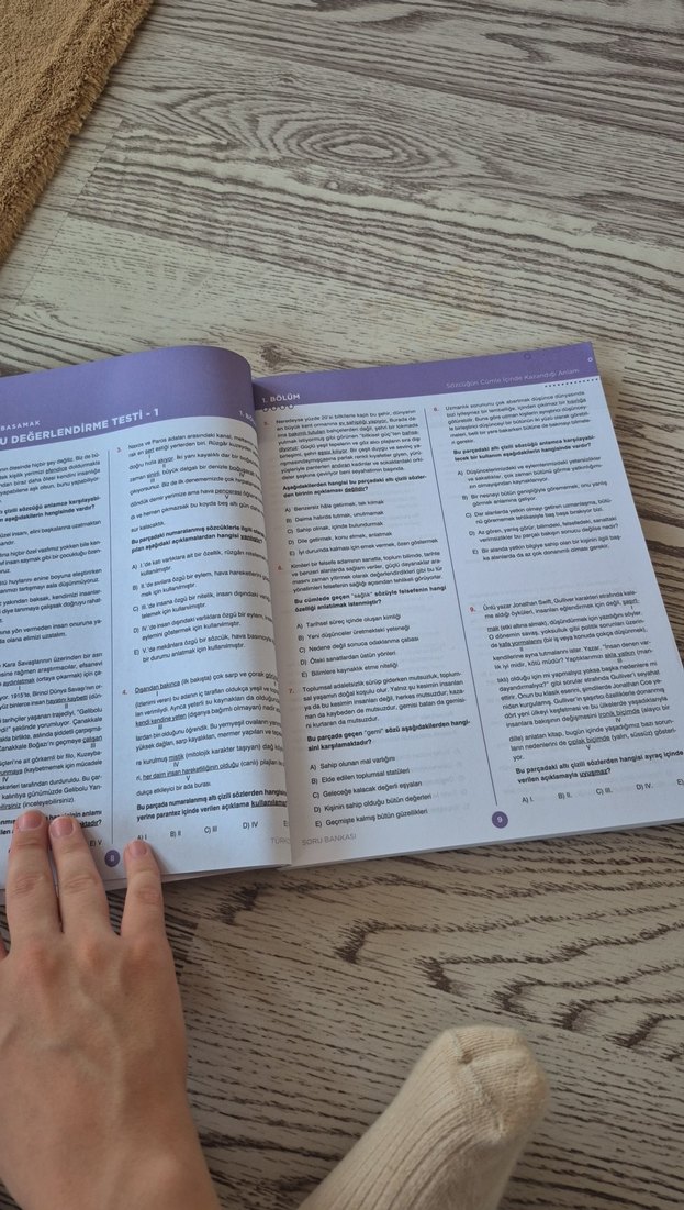 TYT Türkçe Soru Bankası Ünlü Yayınlar - Görsel 3