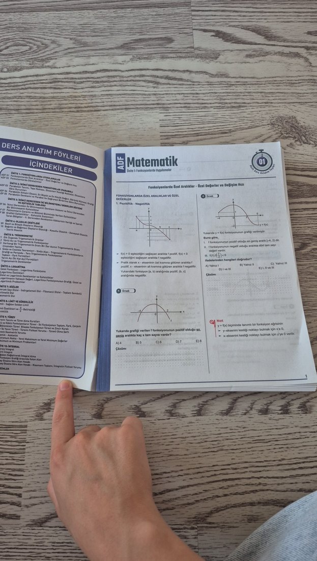 Ayt Matematik ders anlatım föyleri - Görsel 3