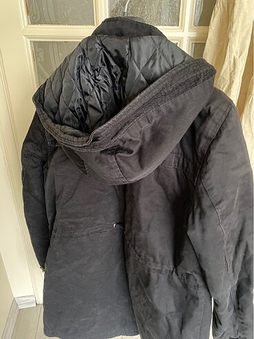 Siyah parka - Görsel 3