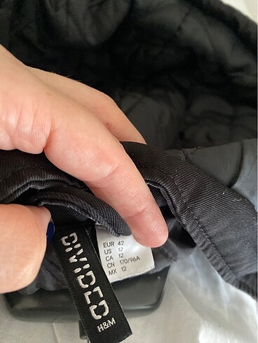 Siyah parka - Görsel 4